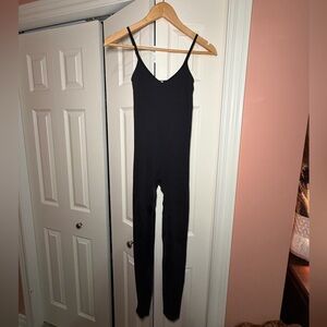 Babaton Black Sleeveless Jumpsuit
